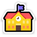 back to school item icon